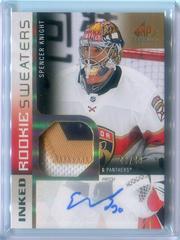 Spencer Knight [Inked Patch Autograph] #RS-SK Hockey Cards 2021 SP Game Used Rookie Sweaters Prices