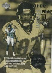Keenan McCardell Football Cards 1998 Upper Deck Define the Game Prices