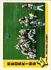 Redskins [Field Goal Attempt] Football Cards 1985 Fleer Team Action Prices