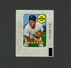 Mel Stottlemyre Baseball Cards 1969 Topps Decals Prices