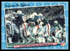 Clearing a Path for the Running Back [Offense] #43 Football Cards 1986 Fleer Team Action Prices