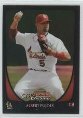 Albert Pujols [Refractor] #5 Baseball Cards 2011 Bowman Chrome Prices