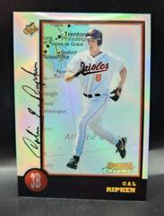 Cal Ripken Jr. [Refractor] #222 Baseball Cards 1998 Bowman Chrome International Prices