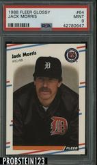 Jack Morris #64 Baseball Cards 1988 Fleer Glossy Prices