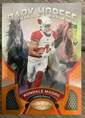 Rondale Moore [Orange] #DH-12 Football Cards 2022 Panini Certified Dark Horses Prices