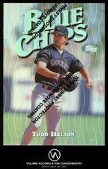 Todd Helton [Refractor] #286 Baseball Cards 1997 Finest Prices