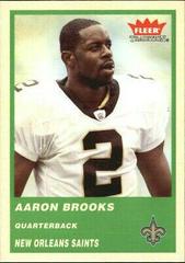 Aaron Brooks [Green] #52 Football Cards 2004 Fleer Tradition Prices