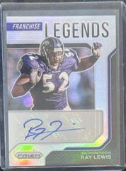 Ray Lewis Football Cards 2021 Panini Prizm Franchise Legends Signatures Prices