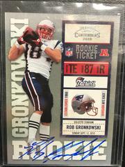 Rob Gronkowski #229 Football Cards 2010 Playoff Contenders Prices