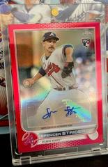 Spencer Strider [Red] #AC-SST Baseball Cards 2022 Topps Chrome Update Autographs Prices