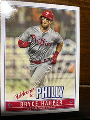 Bryce harper Baseball Cards 2019 Topps Update Bryce Harper Welcome to Philly Prices