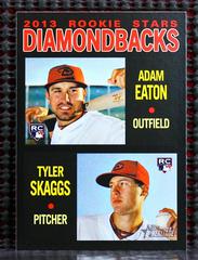 Adam Eaton, Tyler Skaggs [Black] #356 Baseball Cards 2013 Topps Heritage Prices