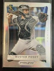 Buster Posey [Prizm] #1 Baseball Cards 2012 Panini Prizm Prices