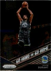 Kevin Durant Basketball Cards 2018 Panini Prizm Go Hard or Go Home Prices