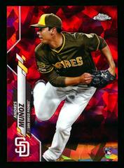 Gerrit Cole [Red Refractor] #2 Baseball Cards 2020 Topps Chrome Sapphire Prices