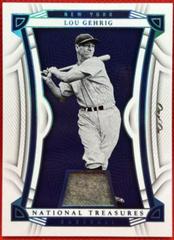 Lou Gehrig [Platinum] #48 Baseball Cards 2023 Panini National Treasures Prices