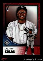Oscar Colas [Red Refractor] #12 Baseball Cards 2023 Topps Transcendent Prices