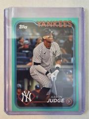 Aaron Judge [Aqua] #99 Baseball Cards 2024 Topps Prices