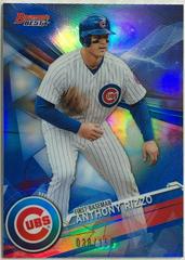 Anthony Rizzo [Blue Refractor] #35 Baseball Cards 2017 Bowman's Best Prices