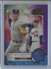 Nolan Ryan [Class 2 Purple] #12 Baseball Cards 2022 Topps Gold Label Prices