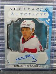 Jonatan Berggren #AF-JB Hockey Cards 2023 Upper Deck Artifacts Autograph Facts Prices