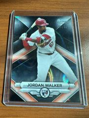 Jordan Walker [Black Lava] #RA-JW Baseball Cards 2023 Bowman Sterling Rookie Autographs Prices