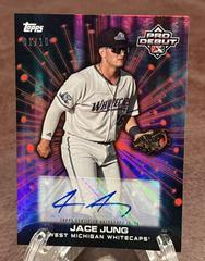Jace Jung [Red] #FC-JJ Baseball Cards 2023 Topps Pro Debut Future Cornerstones Autographs Prices