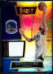 Stephen Curry Basketball Cards 2021 Panini Select Selective Swatches Prices