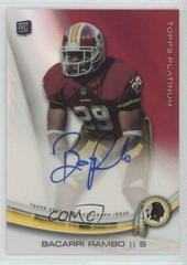 Bacarri Rambo #A-BR Football Cards 2013 Topps Platinum Autograph Prices