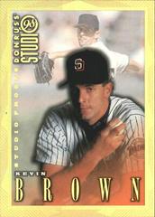 Kevin Brown [Gold Press Proof] Baseball Cards 1998 Studio Prices