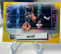 Bayley [Gold Refractor] #IV-20 Wrestling Cards 2021 Topps Chrome WWE Image Variations Prices