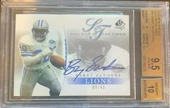 Barry Sanders Football Cards 2003 SP Authentic Sign of the Times Prices