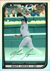 Matt Joyce [Refractor] #BDP25 Baseball Cards 2008 Bowman Chrome Draft Prices