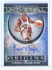Cynthia Cooper Dyke #UA-CCD Basketball Cards 2023 Panini Origins WNBA Universal Autographs Prices