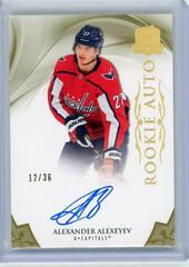 Alexander Alexeyev [Gold Spectrum Autograph] #113 Hockey Cards 2020 Upper Deck The Cup Prices