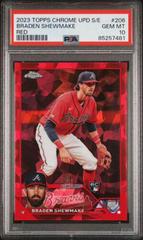 Braden Shewmake [Red] #USCS206 Baseball Cards 2023 Topps Chrome Update Sapphire Prices