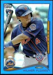 Wilmer Flores [Blue] #97 Baseball Cards 2014 Topps Opening Day Prices