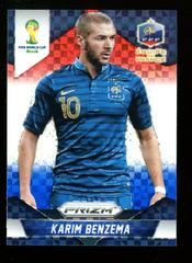 Karim Benzema [Red White Blue Power Plaid Prizm] Soccer Cards 2014 Panini Prizm World Cup Prices