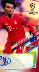 Joshua Zirkzee [Red Refractor] Soccer Cards 2020 Topps Chrome UEFA Champions League Autographs Prices