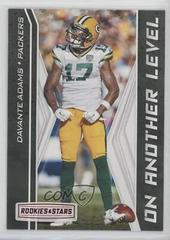 Davante Adams Football Cards 2019 Panini Rookies & Stars on Another Level Prices