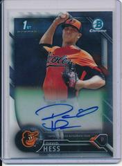 David Hess Baseball Cards 2016 Bowman Chrome Prospect Autograph Prices
