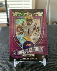 Ja'Marr Chase [Purple Pulsar Prizm] Football Cards 2021 Panini Prizm Draft Picks Prices