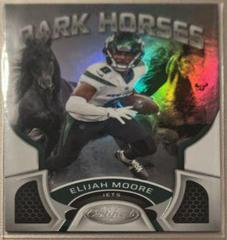 Elijah Moore #DH-10 Football Cards 2022 Panini Certified Dark Horses Prices