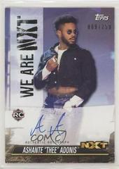 Ashante 'Thee' Adonis #A-TM Wrestling Cards 2021 Topps WWE We Are NXT Autographs Prices