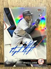 Miguel Andujar [Red Wave Refractor] #MA Baseball Cards 2018 Topps Finest Autographs Prices