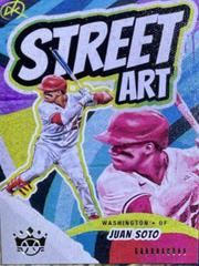 Juan Soto #SA-3 Baseball Cards 2022 Panini Diamond Kings Street Art Prices