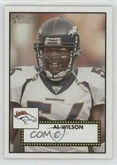 Al Wilson #22 Football Cards 2006 Topps Heritage Prices
