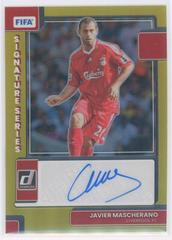 Javier Mascherano [Gold] #SS-JMU Soccer Cards 2022 Panini Donruss Signature Series Prices