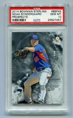 Noah Syndergaard Baseball Cards 2014 Bowman Sterling Prospects Prices