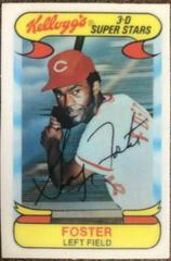 George Foster #10 Baseball Cards 1978 Kellogg's Prices